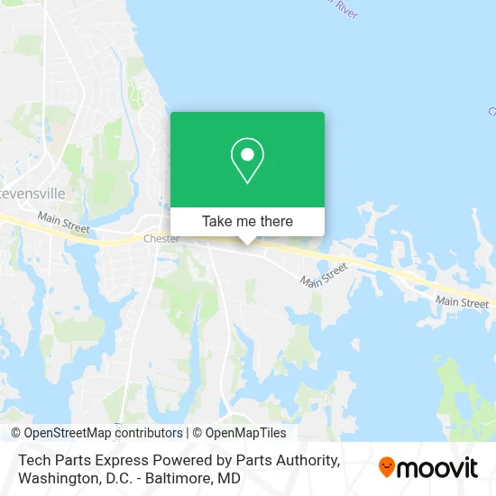 Tech Parts Express Powered by Parts Authority map