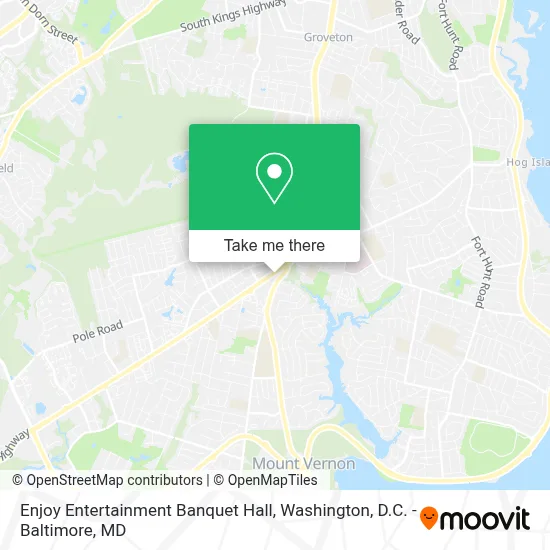 Enjoy Entertainment  Banquet Hall map