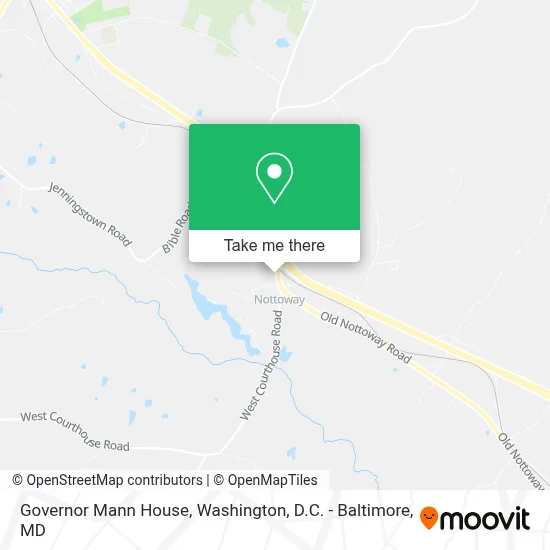 Governor Mann House map