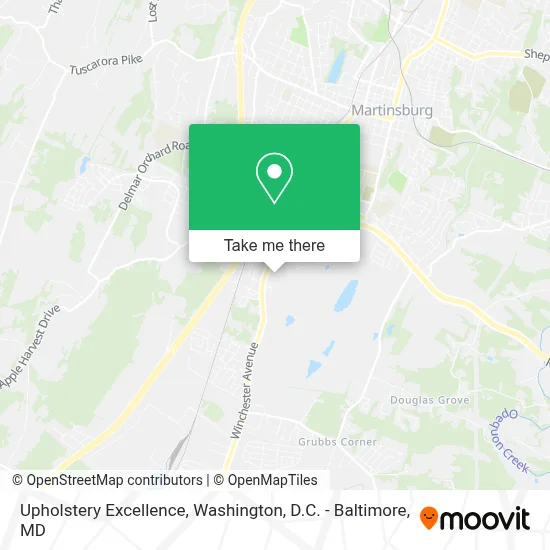 Upholstery Excellence map