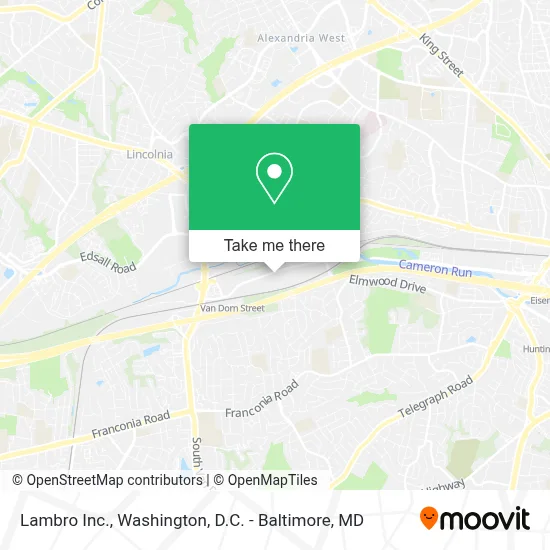 Lambro Inc. map