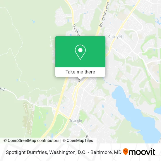 Spotlight Dumfries map