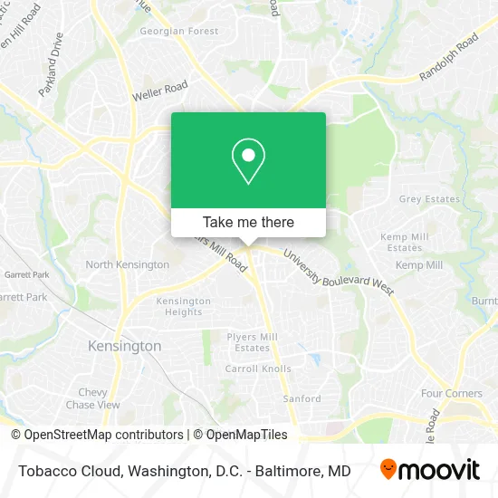Tobacco Cloud map