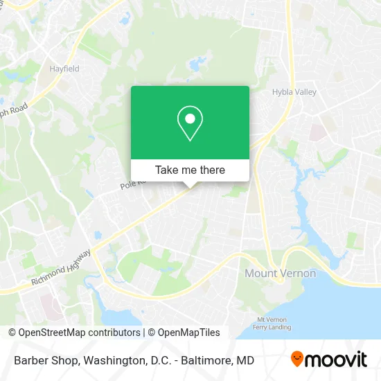 Barber Shop map