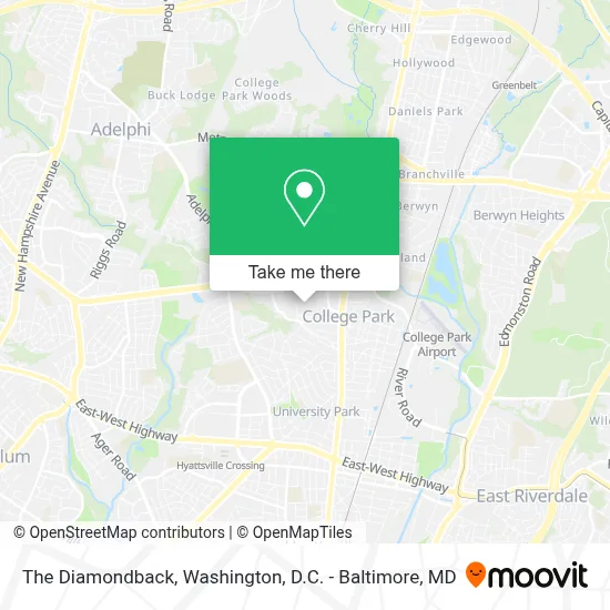 The Diamondback map