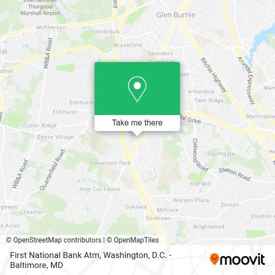 First National Bank Atm map