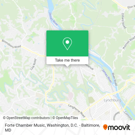 Forte Chamber Music map