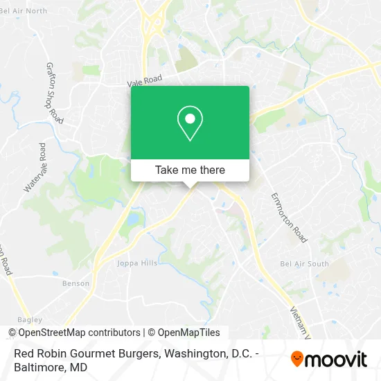 Red Robin Gourmet Burgers map