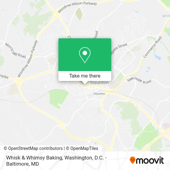 Whisk & Whimsy Baking map