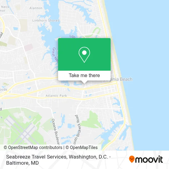 Seabreeze Travel Services map