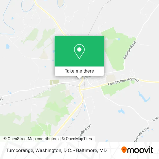 Tumcorange map