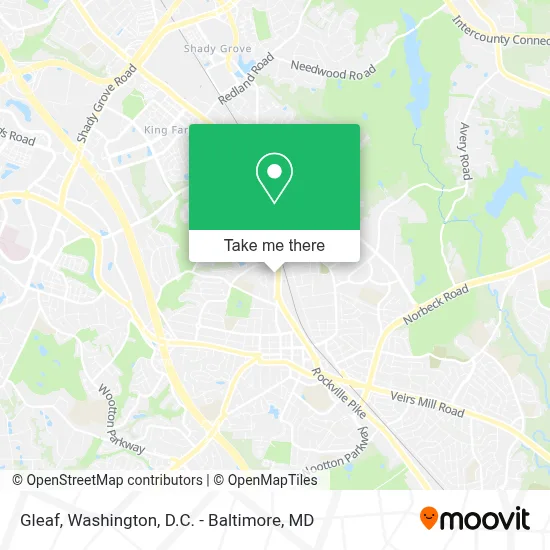 Gleaf map