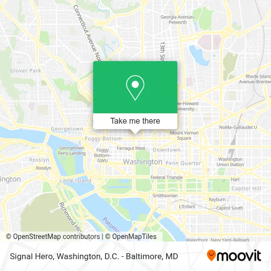 Signal Hero map