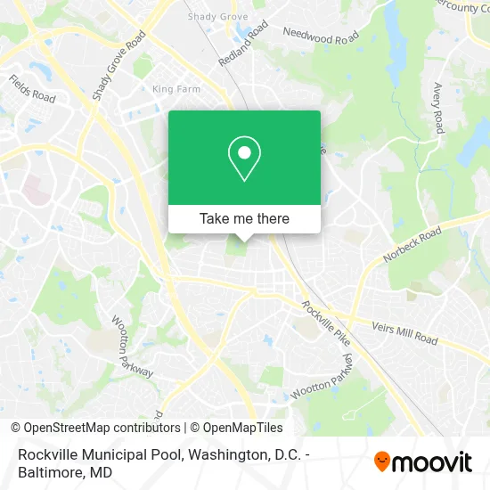 Rockville Municipal Pool map