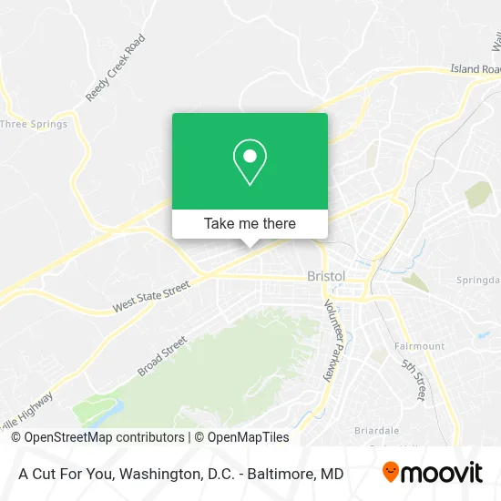 A Cut For You map