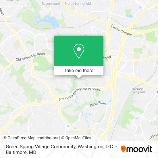 Green Spring Village Community map