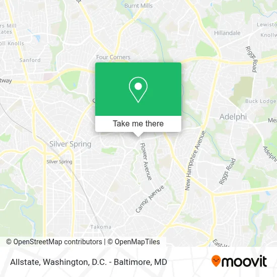 Allstate map