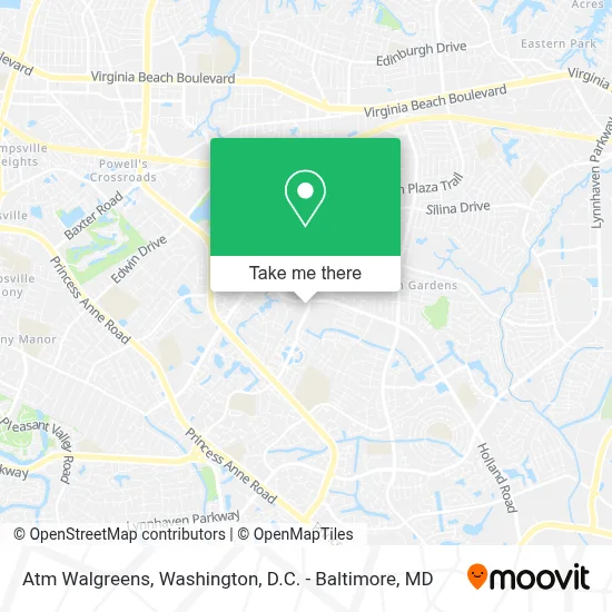 Atm Walgreens map
