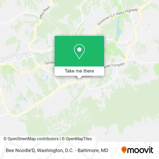Bee Noodle'D map