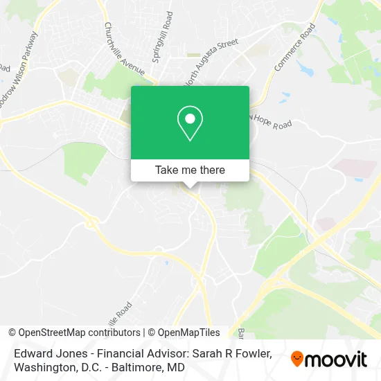 Edward Jones - Financial Advisor: Sarah R Fowler map