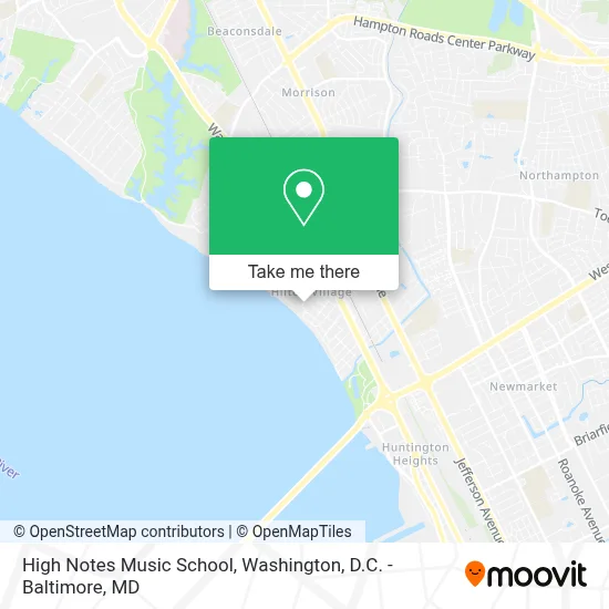 High Notes Music School map