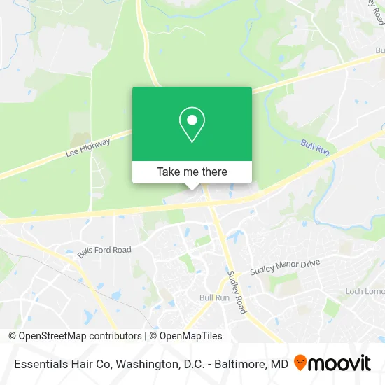Essentials Hair Co map