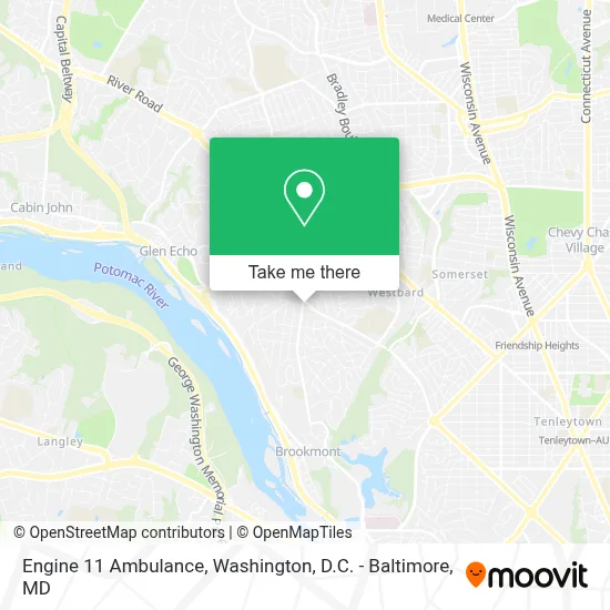 Engine 11 Ambulance map