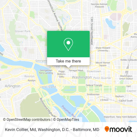 Kevin Collier, Md map