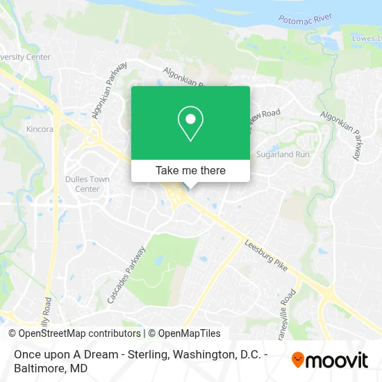 Once upon A Dream - Sterling map