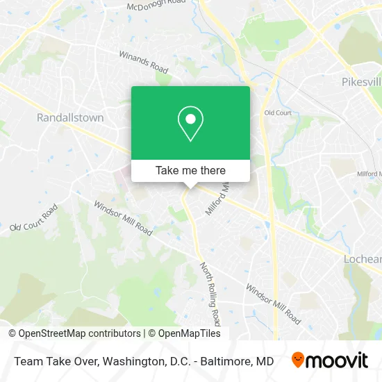 Team Take Over map