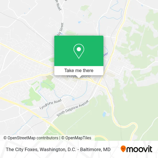 The City Foxes map