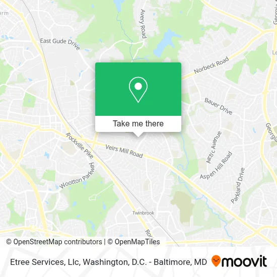 Etree Services, Llc map