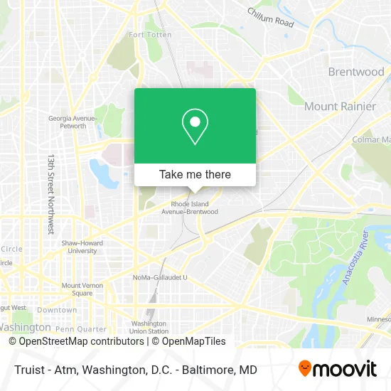 Truist - Atm map