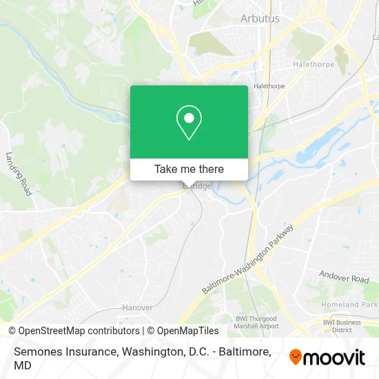 Semones Insurance map