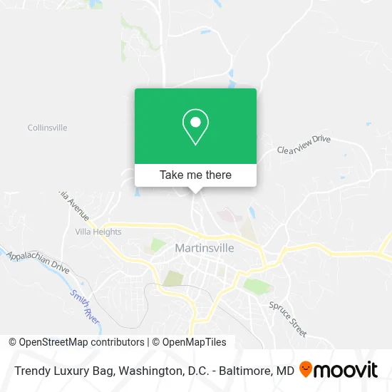 Trendy Luxury Bag map