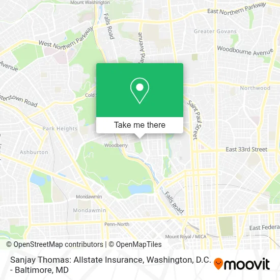 Sanjay Thomas: Allstate Insurance map