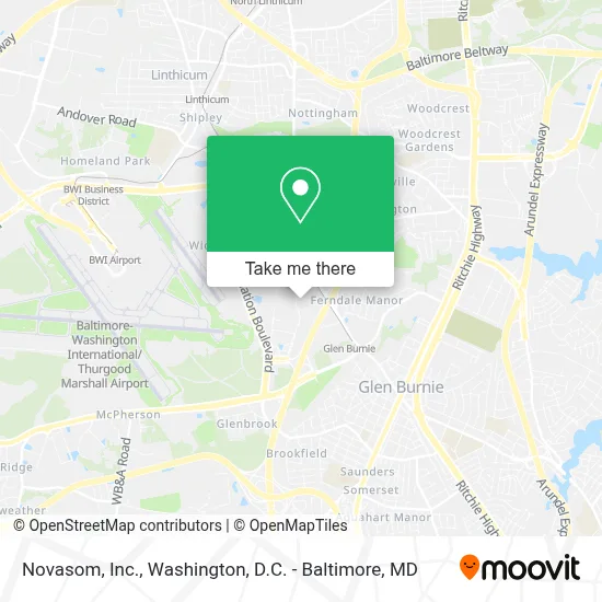 Novasom, Inc. map