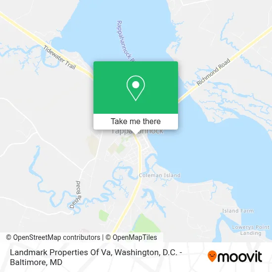 Landmark Properties Of Va map