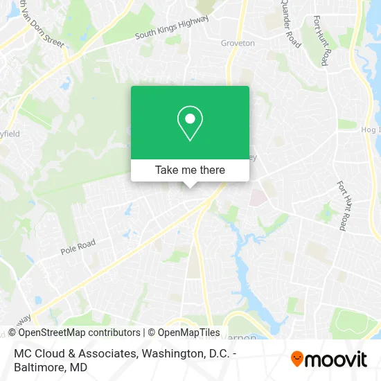 MC Cloud & Associates map
