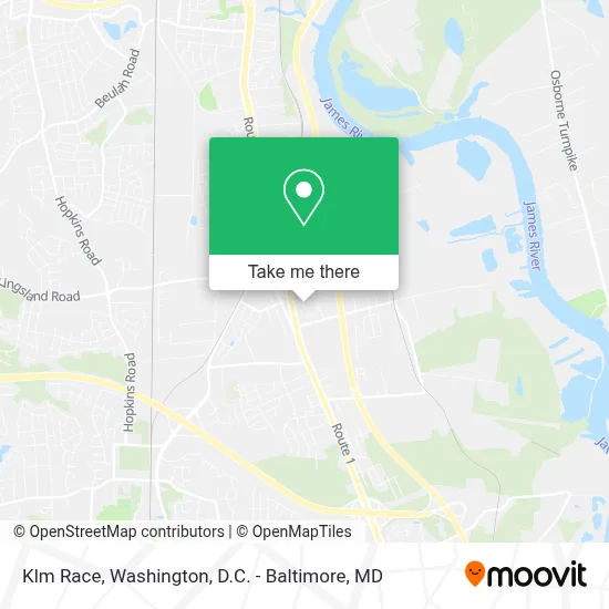 Klm Race map
