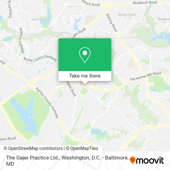 The Gajer Practice Ltd. map