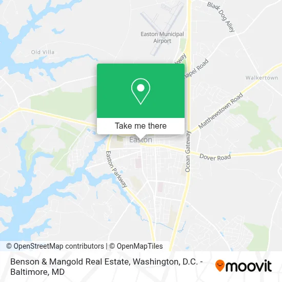 Benson & Mangold Real Estate map