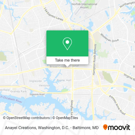 Anayel Creations map