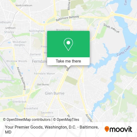 Your Premier Goods map