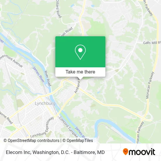 Elecom Inc map