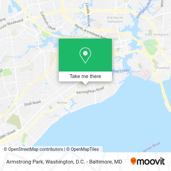 Armstrong Park map