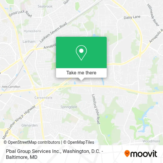 Pbal Group Services Inc. map