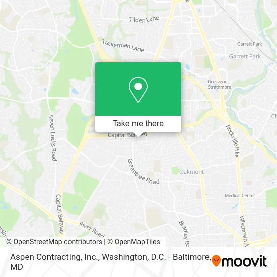 Aspen Contracting, Inc. map