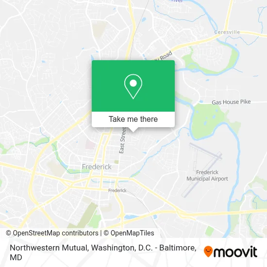 Northwestern Mutual map