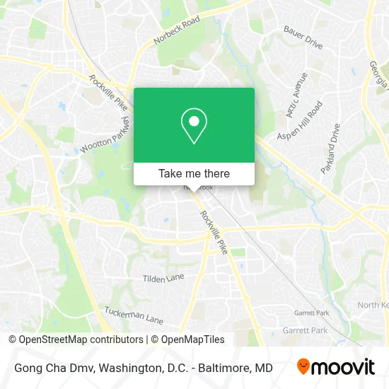 Gong Cha Dmv map